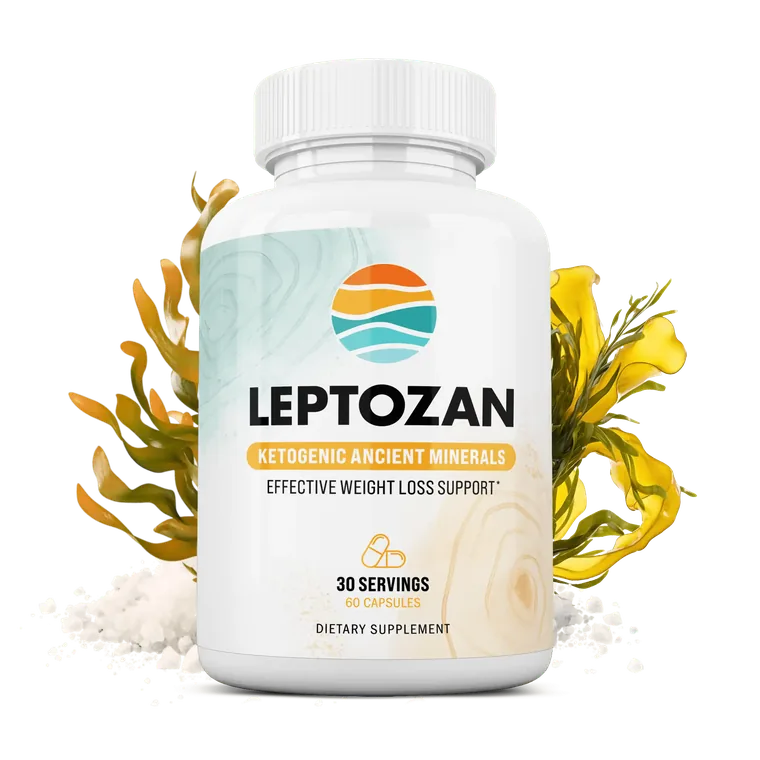 Leptozan Ketogenic Ancient Minerals bottle, 60 capsules, 30 servings